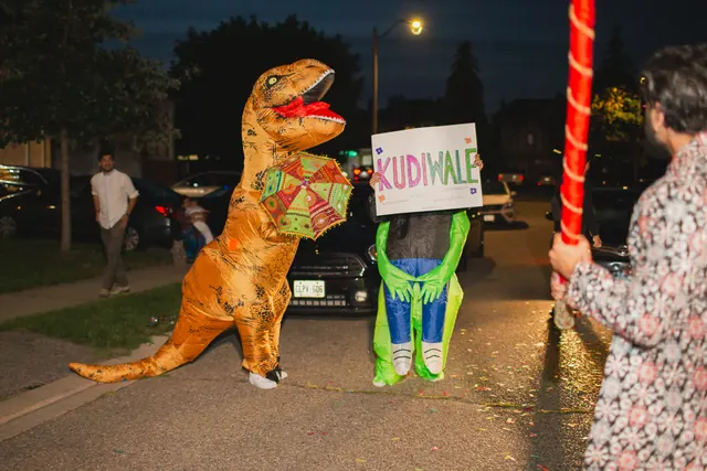 The dinosaur.